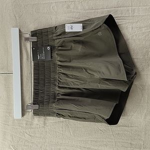 GAP Fit Super High Rise Green Athletic Shorts Small